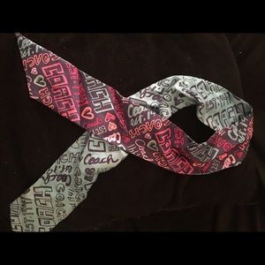 Coach 30" scarf accessory for bags