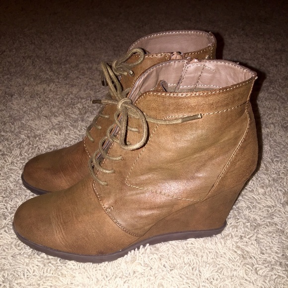 Madden Girl Lace Up Booties