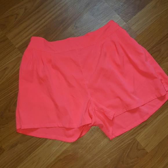 Neon Pink  shorts