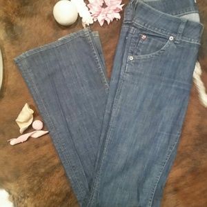 HUDSON MID-RISE BOOT CUT JEANS