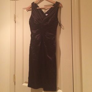 Calvin Klein Chocolate Brown Dress