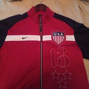 Nike men's soccer usmnt jacket USA