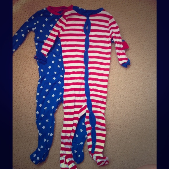 4th of july baby pajamas