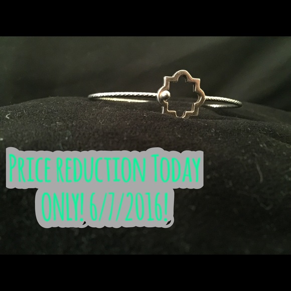 Sterling silver bangle bracelet 925N