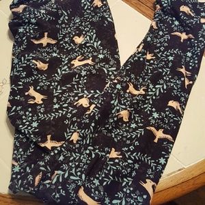 Lularoe Bunnies/Birds TC Leggings