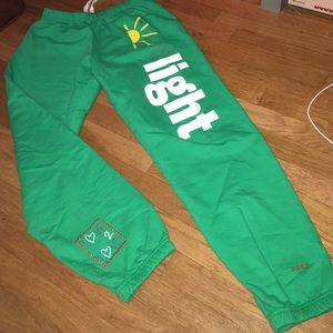 PEACE LOVE WORLD sweatpants ,brand new