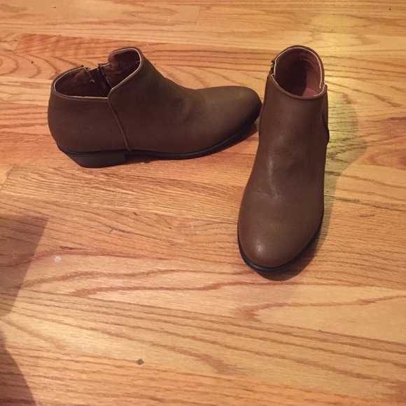 brown booties