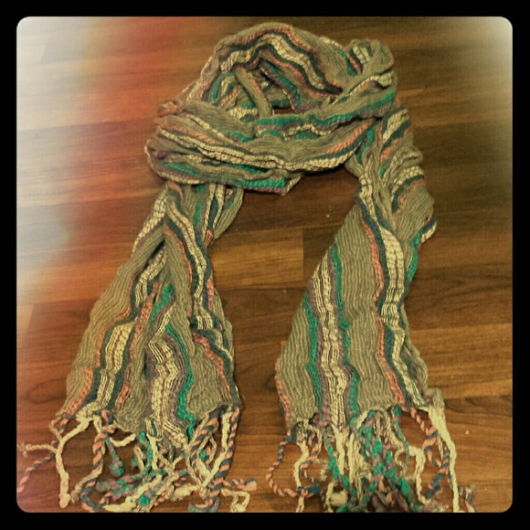 Multi colored scarf