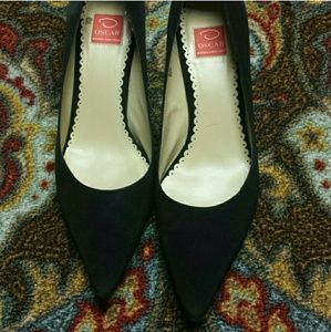 Sexy oscar de la renta Pointy toe heel