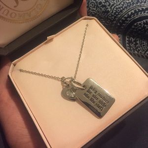 Authentic Juicy couture long necklace