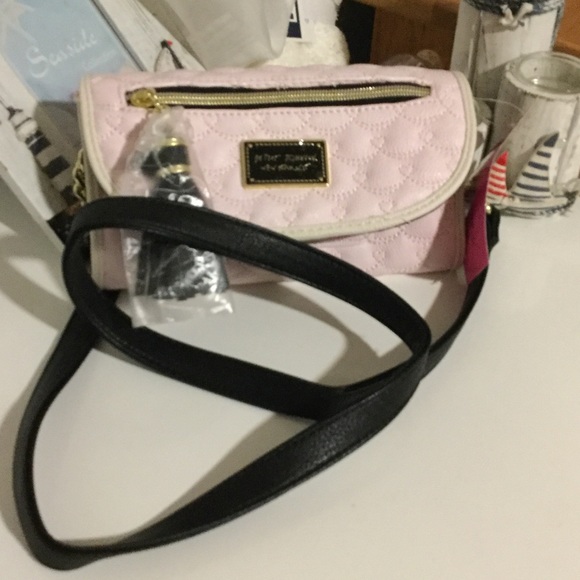Betsey Johnson pink front zip pocket flap - Picture 2 of 4
