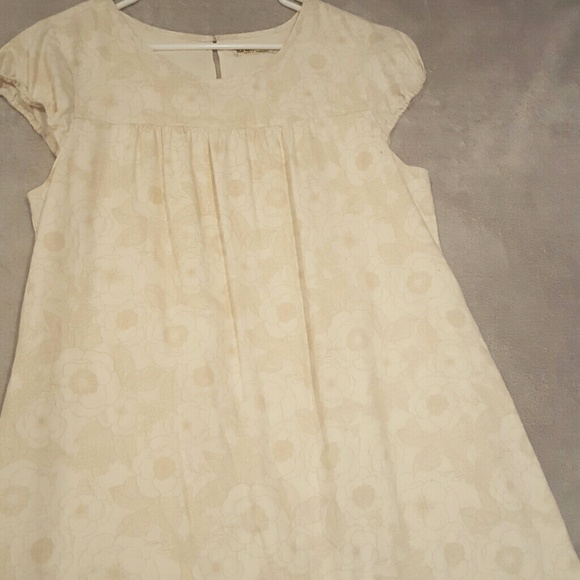 Linen mini dress