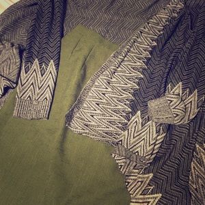 Vintage Olive Green Skirt