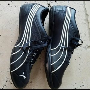 Black PUMA soleil shoes