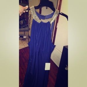 Blue formal dress