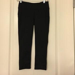 Fabletics Black Capri Yoga Pants