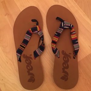 Reef flip flops made in Guatemala