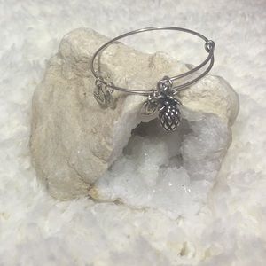 Alex and Ani pineapple bracelet