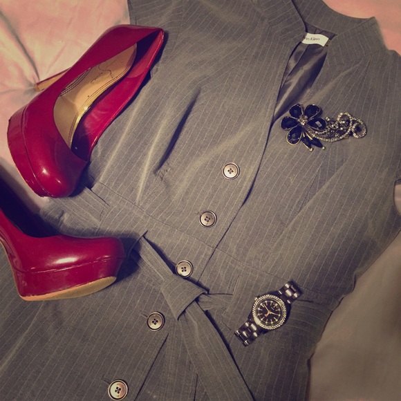 Calvin Klein Button Up Dress