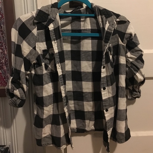 Black and White Flannel!
