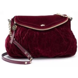 Juicy Couture Quilted Velvet Mini Crossbody