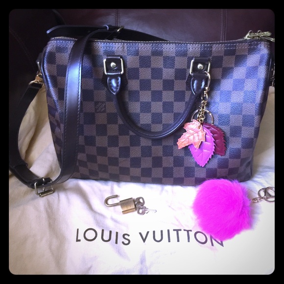 ⛔️SOLD⛔️ LV Damier Ebene Speedy Bandoulier 30