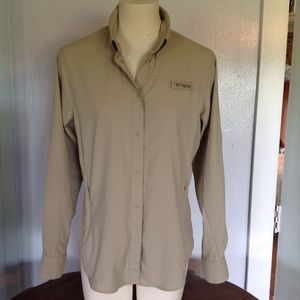 Columbia snap up blouse