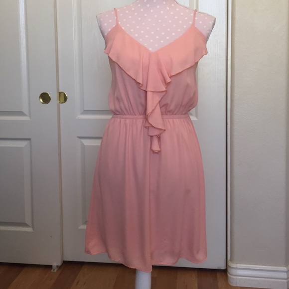 Francescas Birdcage Summer dress sz medium pink - Picture 2 of 4
