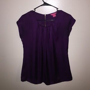 Royal Purple Blouse.