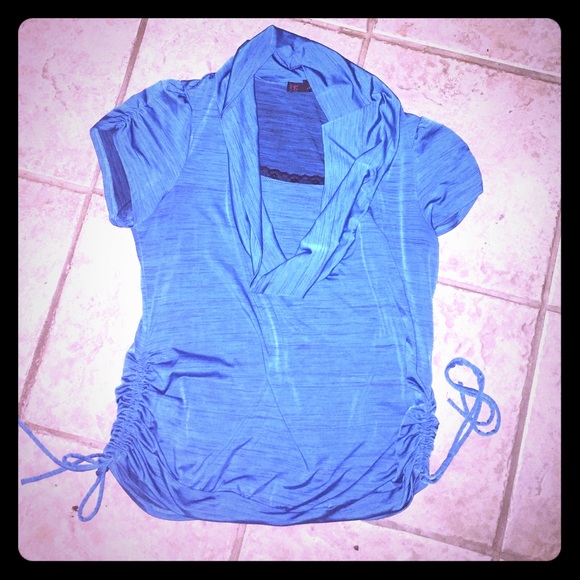 Beautiful blue blouse