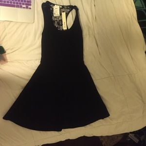 Black Skater dress