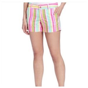 Lilly Pulitzer spicy stripe shorts