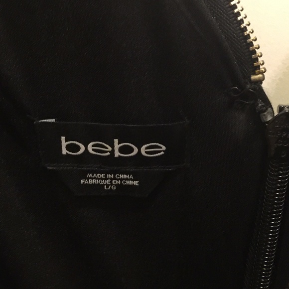 Bebe Black Dress - Picture 4 of 4