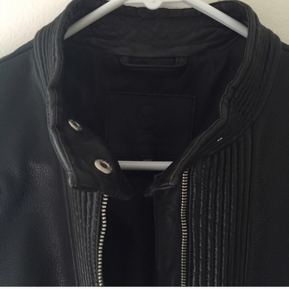 SOLD ON ANOTHER SITE: McQueen leather Moto jacket - Picture 4 of 4
