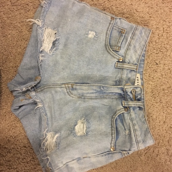 High waisted shorts