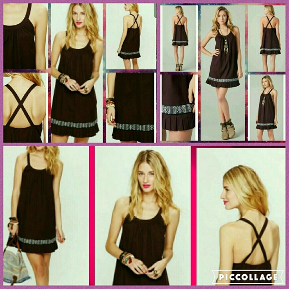 ๐SOLD๐ฆ Free People Embroidered boho Sun Dress - Picture 3 of 7