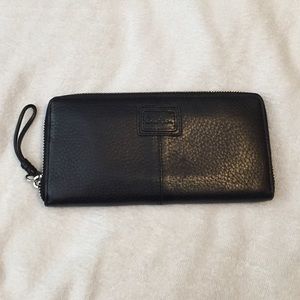 Cole Haan black leather wallet