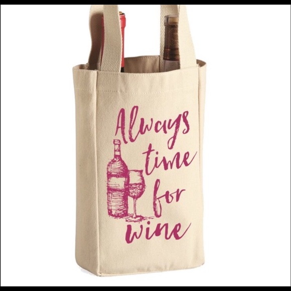 LAST ONE ๐ HP 10/1 ๐๐ทWine tote bag ๐ท - Picture 4 of 4