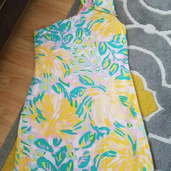 One shoulder Lilly Pulitzer dress