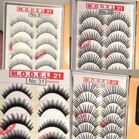 False lashes! 10 in 1 box.
