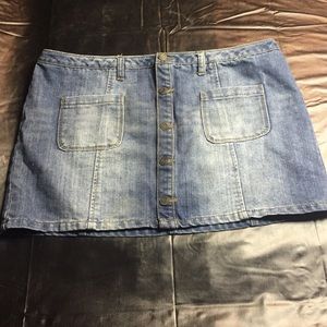 Jean skirt