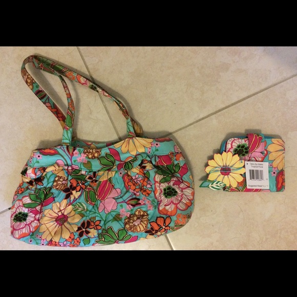 Vera Bradley Floral Wallet