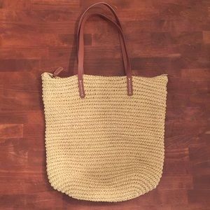 Gap Straw Tote Bag