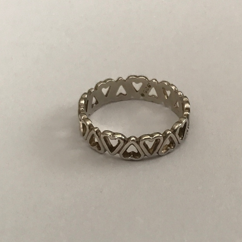 Heart Band Ring❣️LAST ONE❣️ - Picture 5 of 6