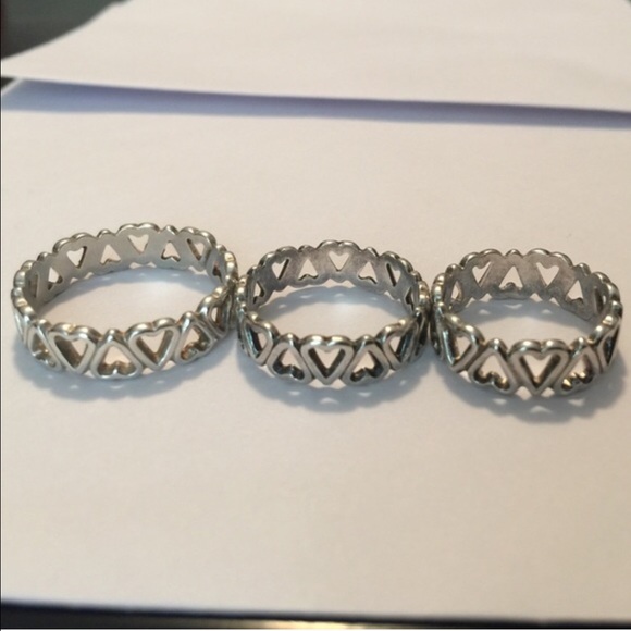 Heart Band Ring❣️LAST ONE❣️ - Picture 4 of 6