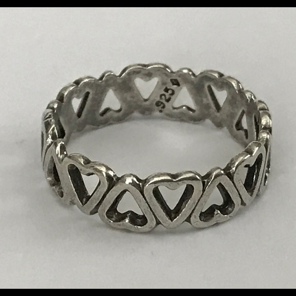 Heart Band Ring❣️LAST ONE❣️ - Picture 6 of 6
