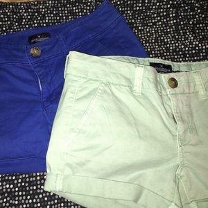 2 Midi-Rise American Eagle Bermuda shorts
