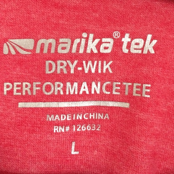 Coral Dri-Wik Performance t-shirt. - Picture 3 of 4