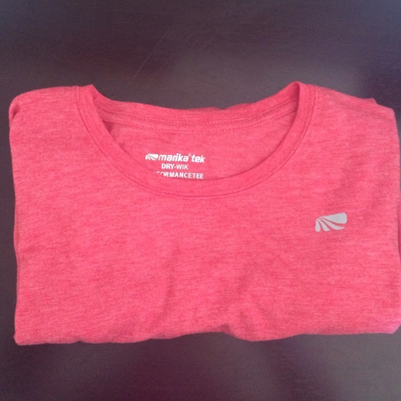 Coral Dri-Wik Performance t-shirt.