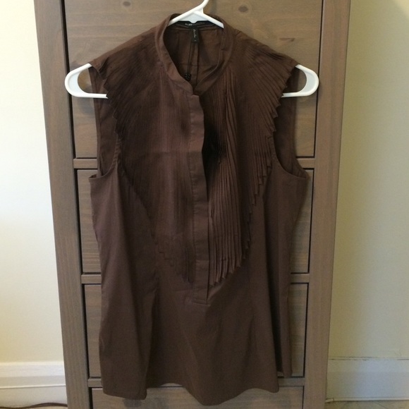 BCBG Maxazria Sleeveless Blouse